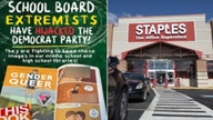 Staples bans conservative activist who warned parents of graphic LGBT books in school libraries: 'Jarring'