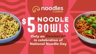 Noodles & Company offers special pricing for National Noodle Day: 'Our flagship holiday'