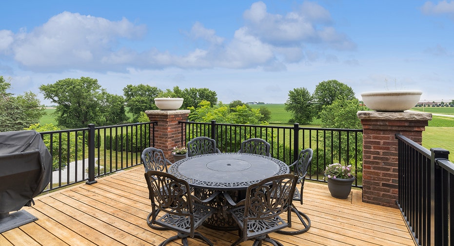 open porch in house