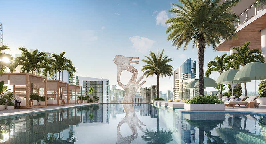 JEM Private Residences rooftop pool