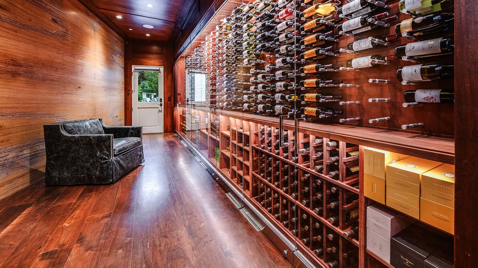 wine cellar in house