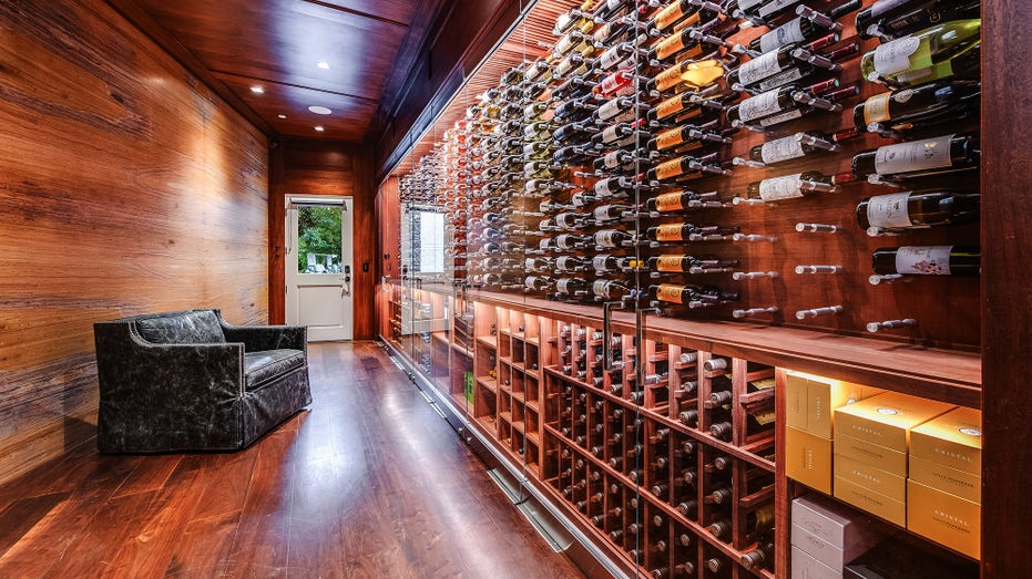 wine cellar in house