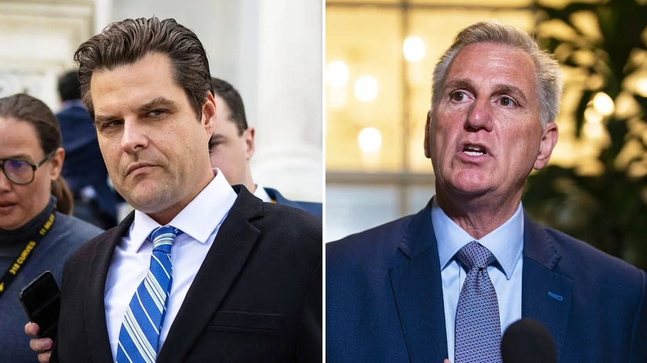 Matt Gaetz, Kevin McCarthy