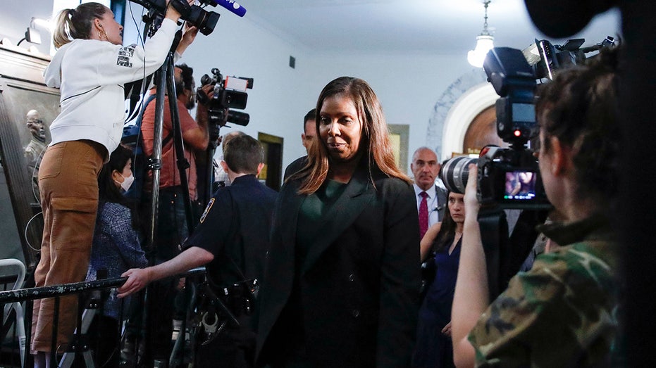 Letitia James at Trump trial