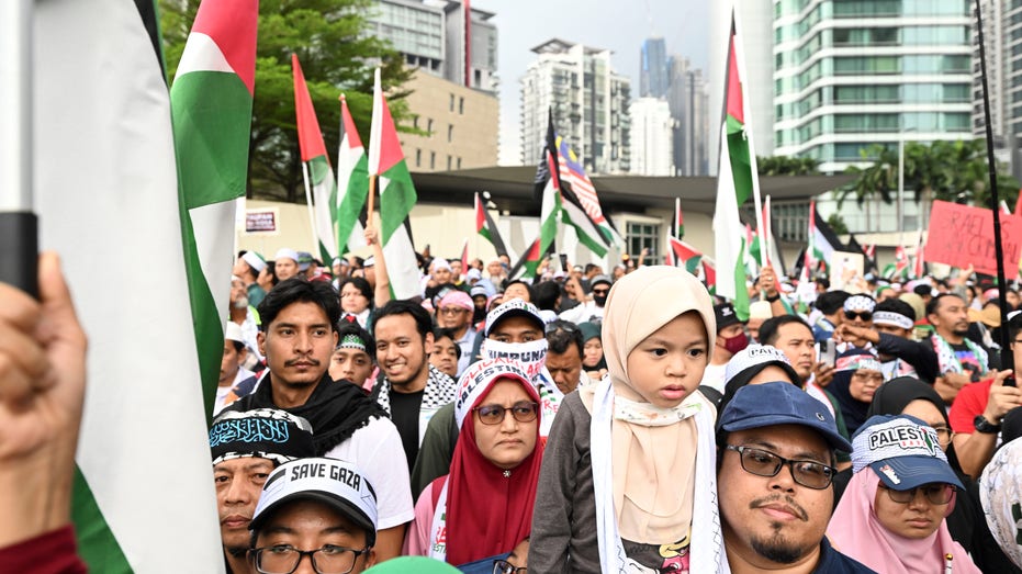 Malaysian pro-Palestinian protest