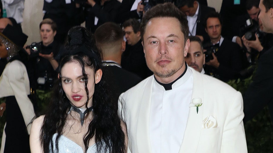 Claire Boucher and Elon Musk