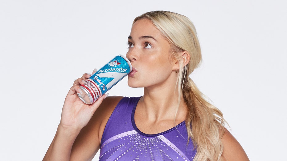 Olivia Dunne drinks Accelerator Active Energy