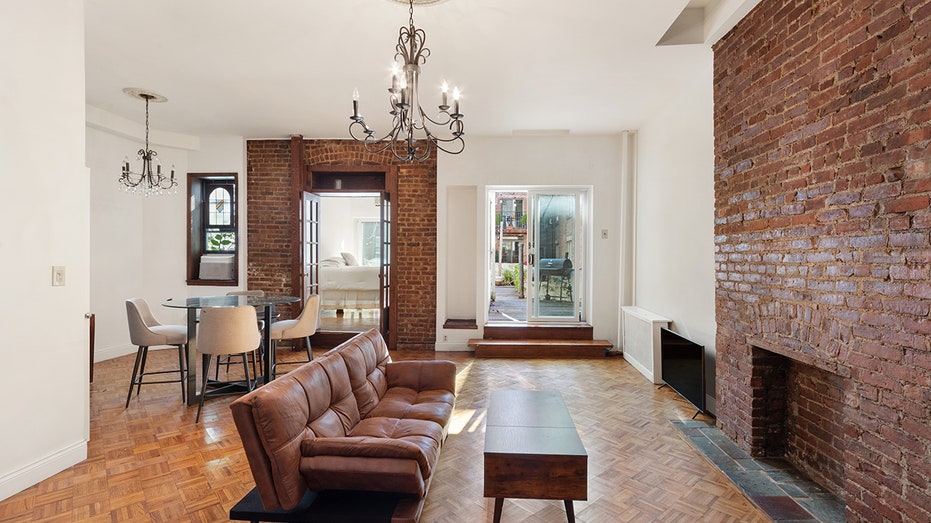 Interior shot of New York City apartment