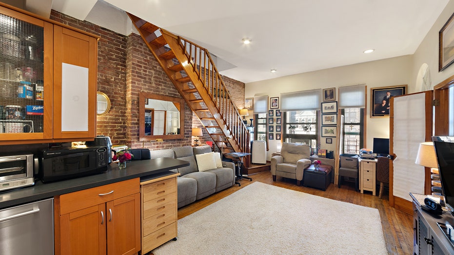 Interior penthouse at a New York City building