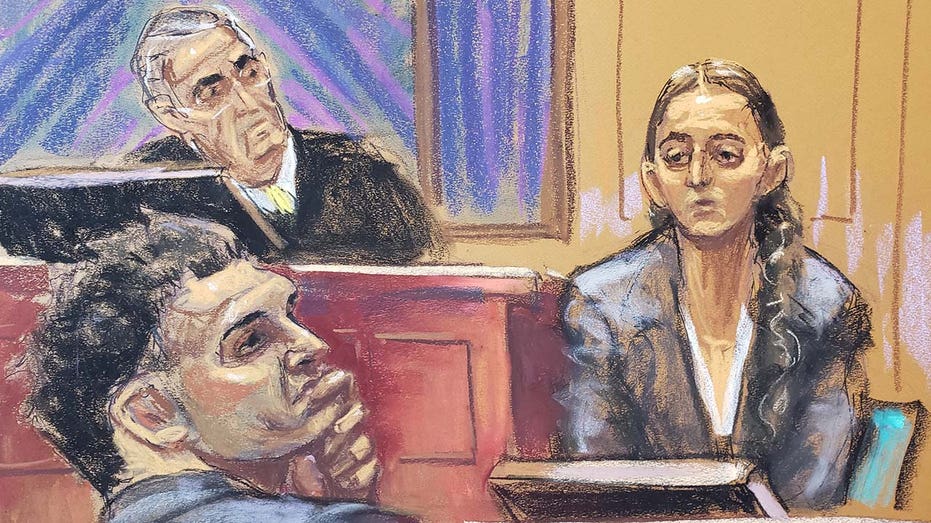 A court sketch depicts Sam Bankman-Fried’s court appearance