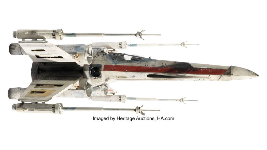 X-wing starfighter model