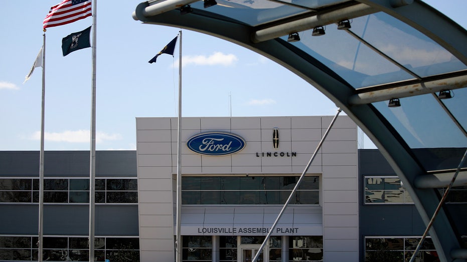 The Ford Motor assembly plant 