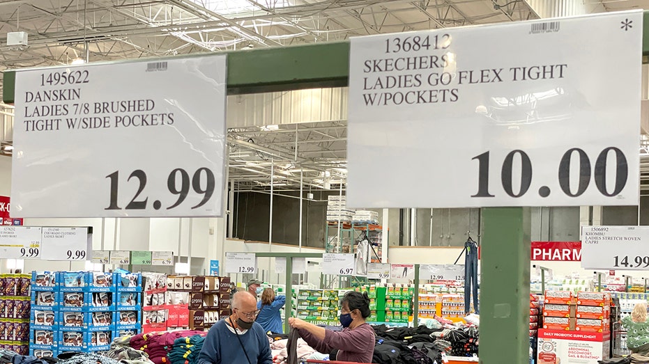 Costco items with prices 