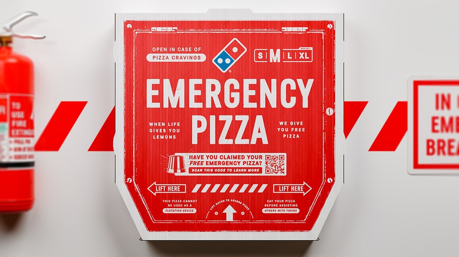 domino's emergency pizza program