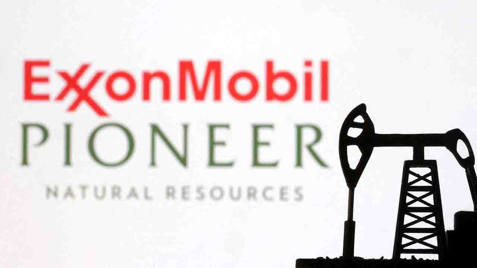 ExxonMobil and Pioneer Natural Resources logos