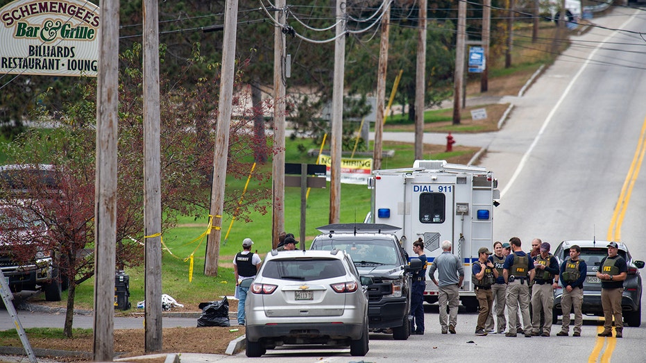 Authorities near site of mass shooting