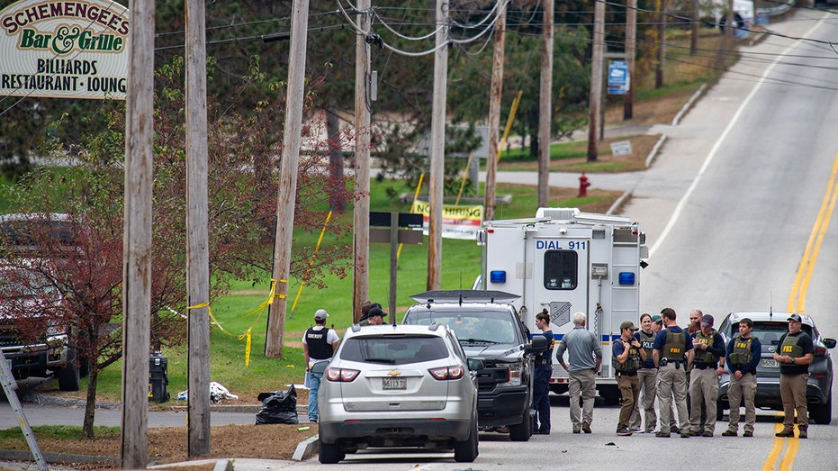 Authorities near site of mass shooting