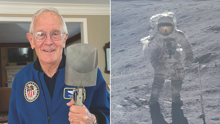 Apollo 16 spoon up for auction