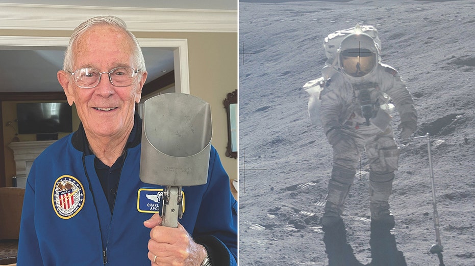 Apollo 16 spoon up for auction