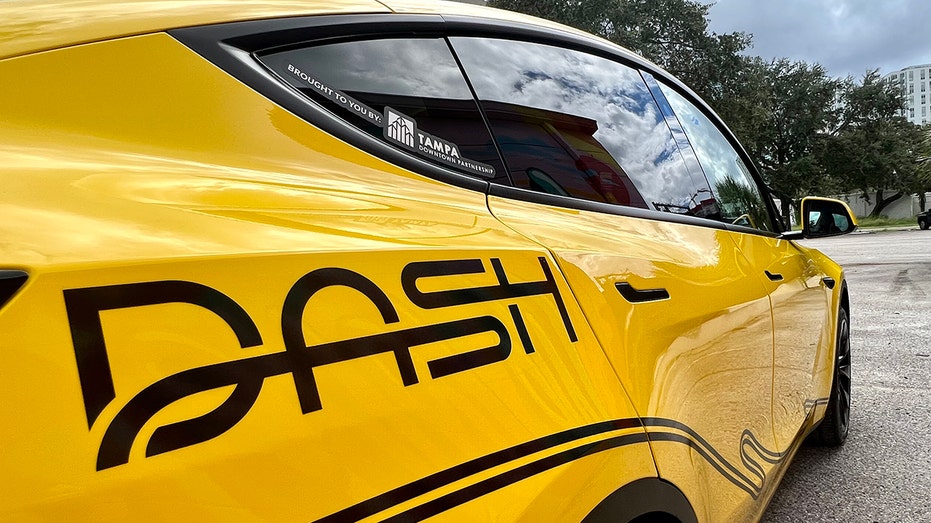 DASH Tesla Model Y side view