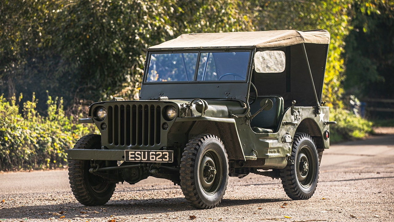 Iconic jeep used in &lsquo;Saving Private Ryan,' &lsquo;Band of Brothers&rsquo; hits auction market at nearly 80 years old