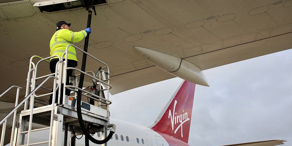 Virgin Atlantic flight on 100% sustainable fuel takes off for New York