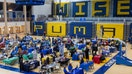 Elementary school educators gather to talk to prospective hires during a hiring event for Prince George's County school district hosted at Dr. Henry A. Wise Jr. High School in Upper Marlboro, Maryland, on Aug. 2, 2023.  - Fox Business News