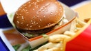 Big Mac is seen on a restaurant table in this illustration photo taken. In some regions, a Big Mac combo has increased to nearly $18 amid high inflation. 