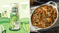 Quirky green bean casserole flavored drink re-released by sparkling water brand