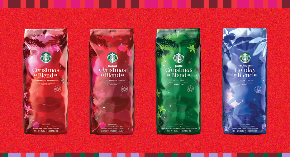 Starbucks packagged coffees