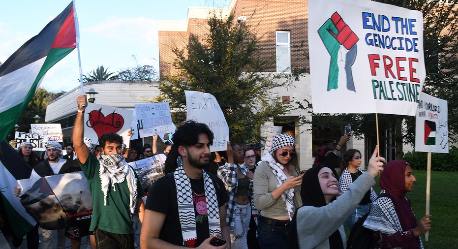 pro-palestinian students