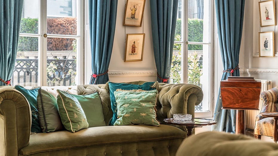 A traditional living room