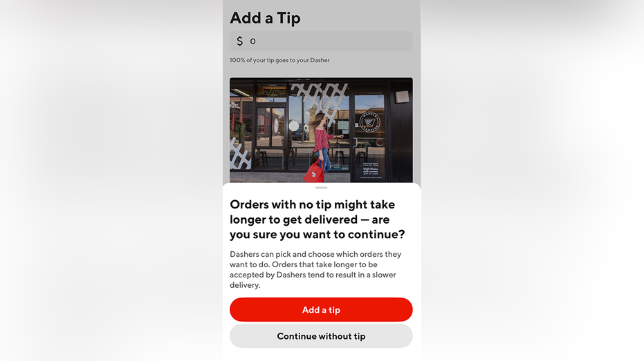 DoorDash app