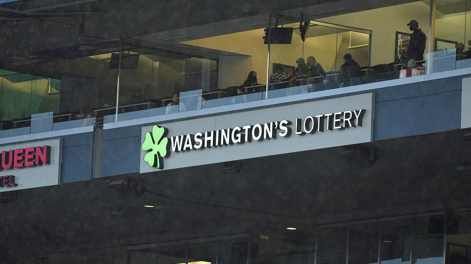 Washington's Lottery sign