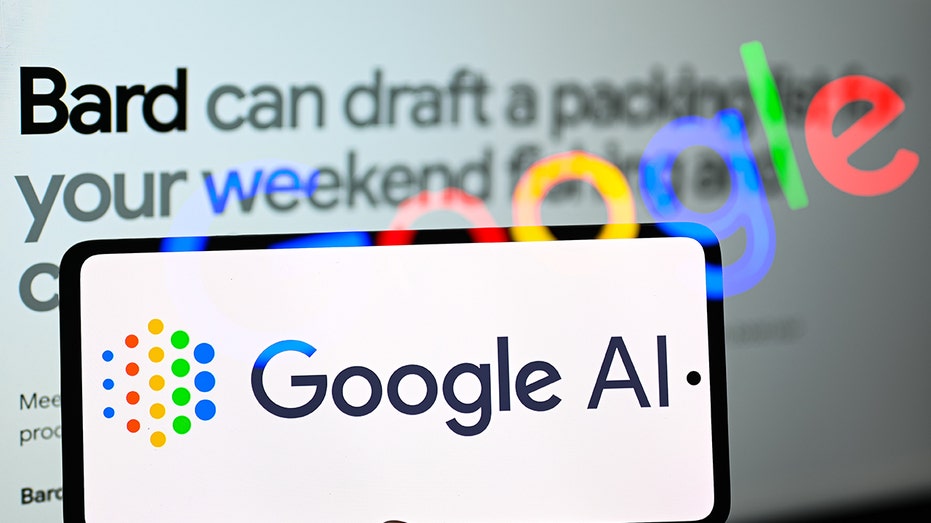 google AI title screen on smartphone