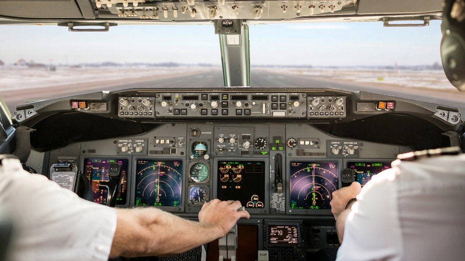 Pilots flying Boeing 737