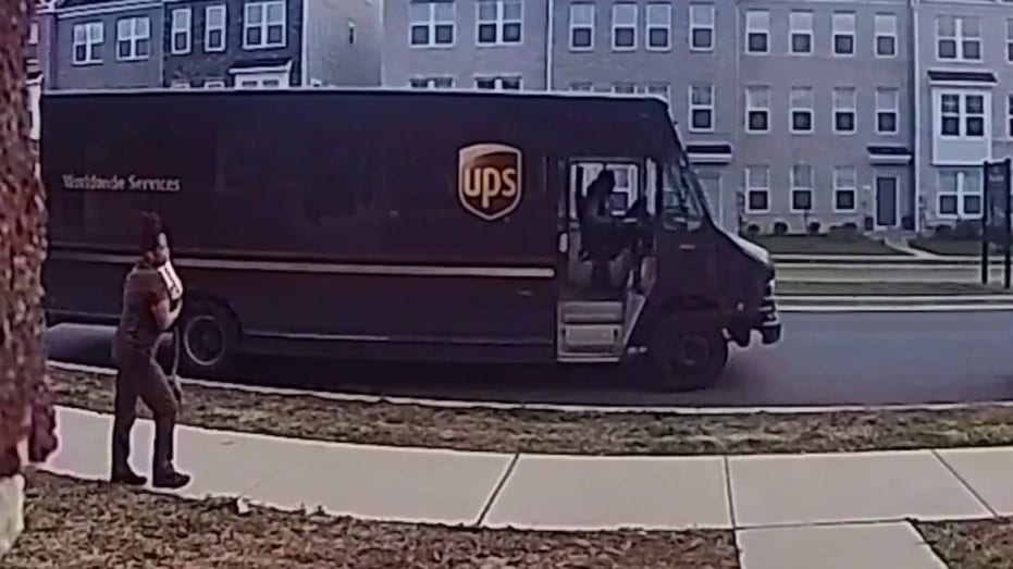 UPS driver being carjacked in broad daylight