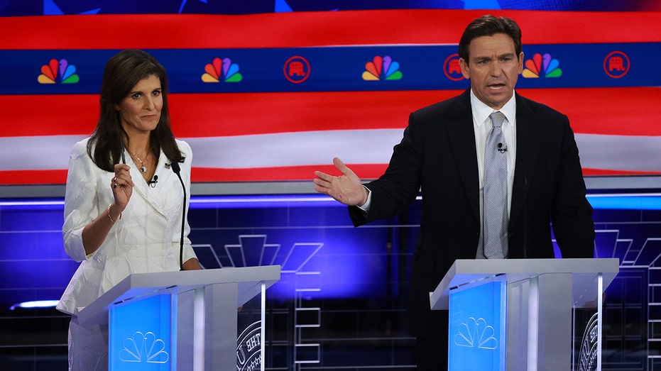 Nikki Haley and Ron DeSantis verbally spar over their records on China on the debate stage