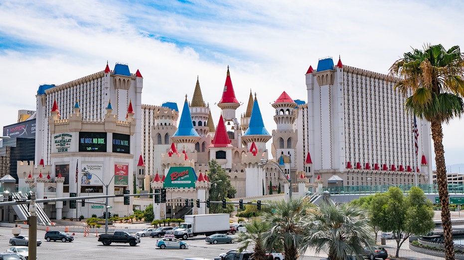 The exterior of Excalibur