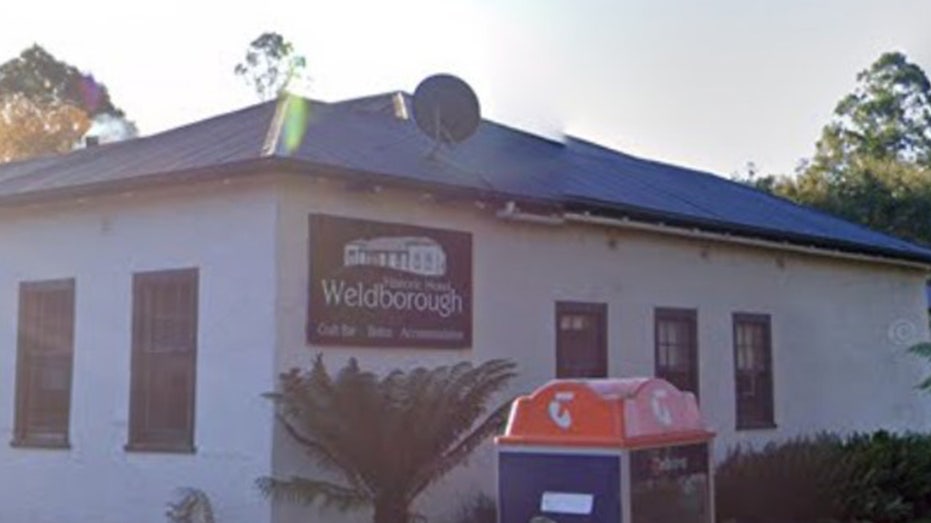 The Weldborough hotel in Tasmania.