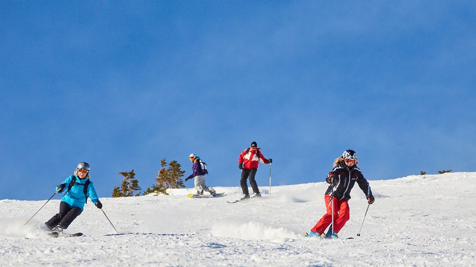 Marmot Basin ski resort Canada