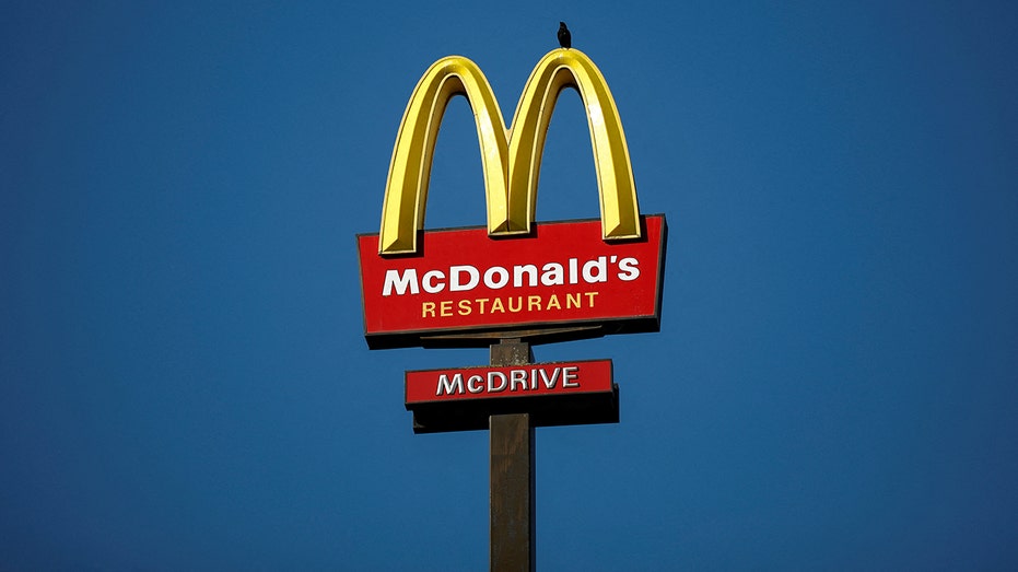 The McDonald's company logo