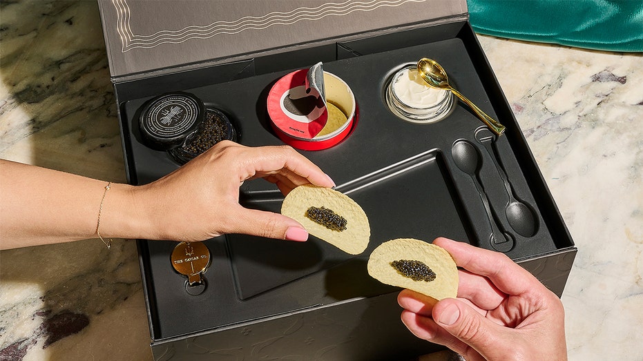 sea salt caviar box Pringles and The Caviar Co