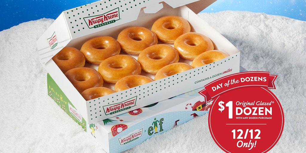 Krispy Kreme 'Day of the Dozens' returns, see how you can grab a dozen donuts for $1 - Vimarsana News