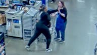 Video shows Michigan mom punching store clerk in front of 1-year-old daughter: police