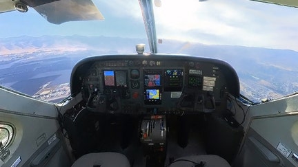 A Mountain View company announced this week that it was able to fly a small cargo plane with no one on board over San Jose.