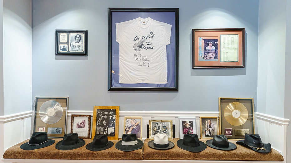 Lynrd Skynrd memorabilia in Gary Rossington's home 