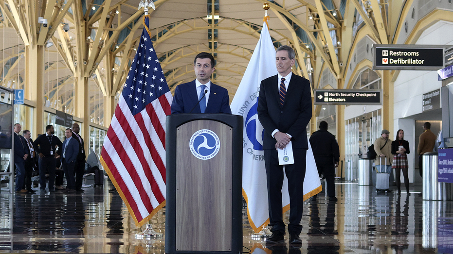 Buttigieg and FAA Administrator Whitaker