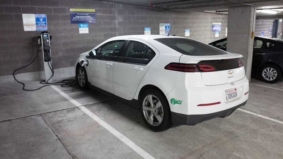 Chevrolet Volt recharging