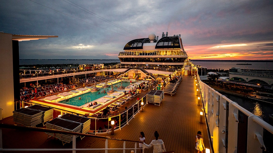 Cruise ship deck